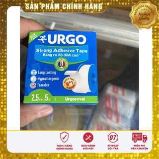 BĂNG KEO LỤA CÓ ĐỘ DÍNH CAO URGO SYVAL (2.5CM X 5M)