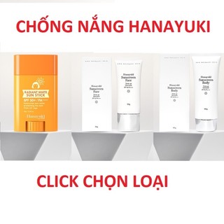 Hanayuki Radiant White Sun Stick - Sáp chống nắng Hanayuki - Kem Chống Nắng - Thanh Lăn Chống Nắng Hanayuki