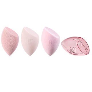 set 4 mút tán RT REAL TECHNIQUES Limited Edition Cleanse, Blend, Set and Go Makeup Sponge Set