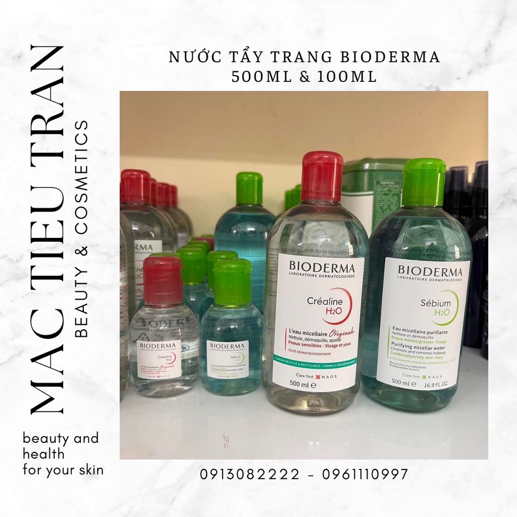 Tẩy trang BDM 500ml & 100ml