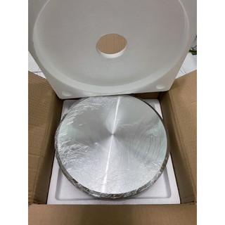 Bàn xoay làm bánh hợp kim chân đế inox 304 x 31cm xoay cây cảnh trưng bày 100kg