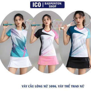 Váy cầu lông nữ 3906, váy thể thao nữ 3906