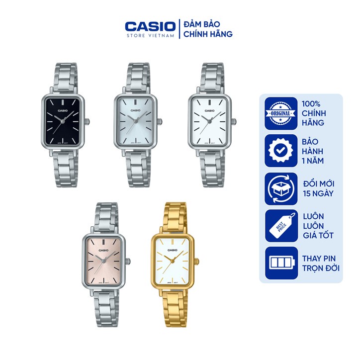 Đồng hồ nữ Casio LTP-V009, đồng hồ chính hãng