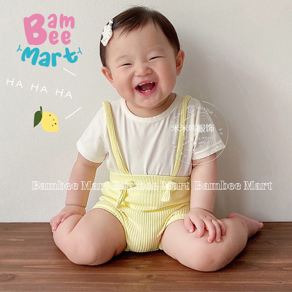 Áo phông cộc tay chất cotton trắng trơn cho bé A1 BambeeMart