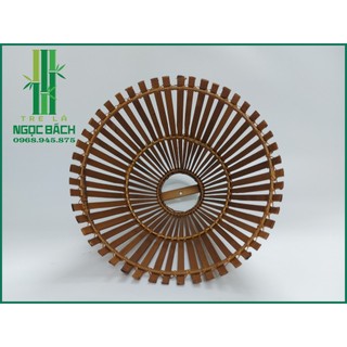 Đèn nơm tre xòe thả trang trí - decor ( Chi tiết size phần mô tả)