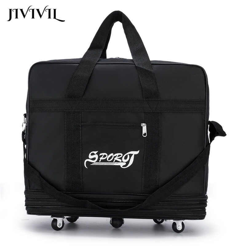 JIVIVILl túi du lịch nam nữva ly xe đẩydung lượng caopuliviệc kinh doanhĐa chức năng, không thấm nước và chống mài mòn, có thể gập lại và kính thiên văn