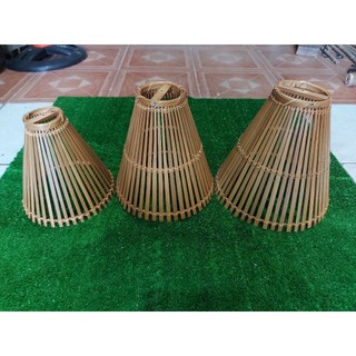 Đèn nơm tre xòe thả trang trí - decor ( Chi tiết size phần mô tả)