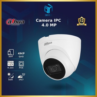 Camera dahua ipc 4mp - 1430v. poe + mic thu âm...
