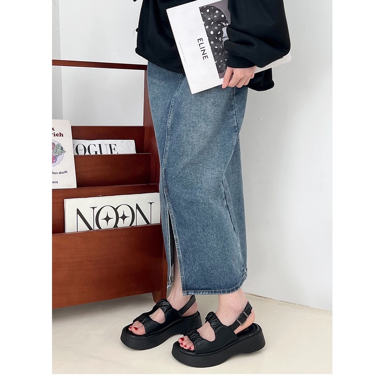 [Hàng QC Loại 1] Sandal Nữ OWZIN 4Cm Đế Chấu êm