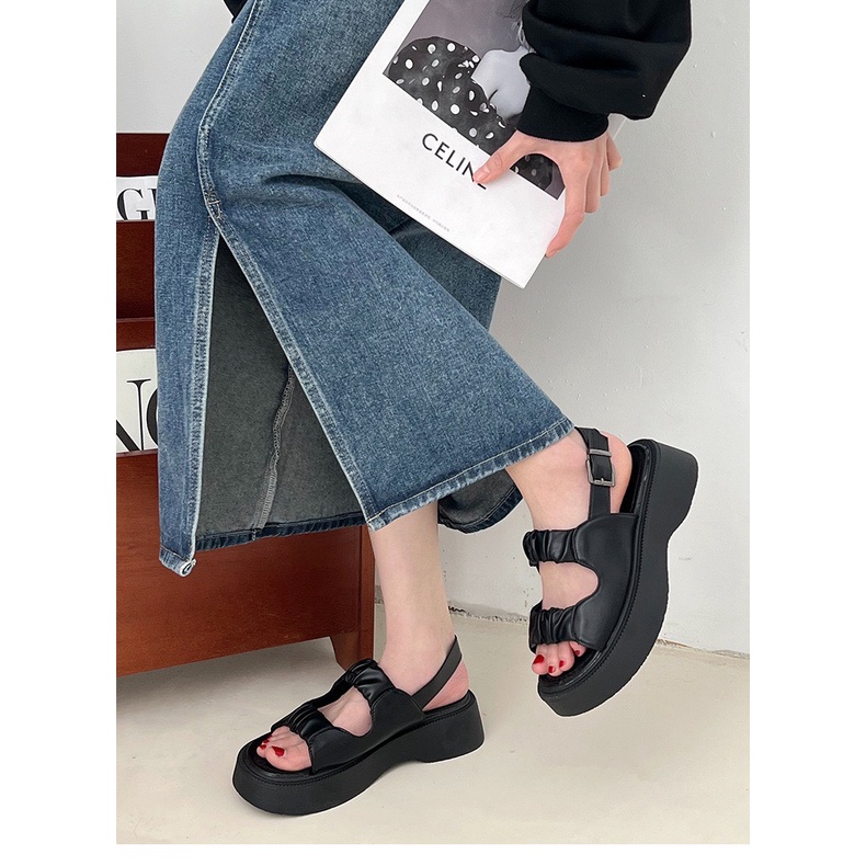 [Hàng QC Loại 1] Sandal Nữ OWZIN 4Cm Đế Chấu êm