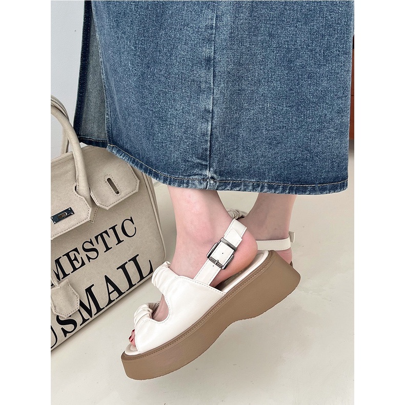 [Hàng QC Loại 1] Sandal Nữ OWZIN 4Cm Đế Chấu êm