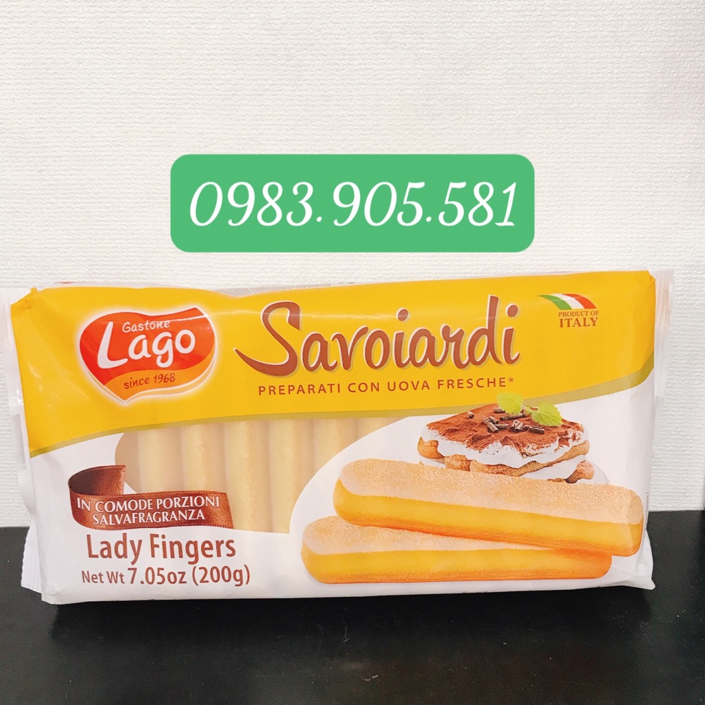 Bánh Lago Savoiardi 200g (Ý)