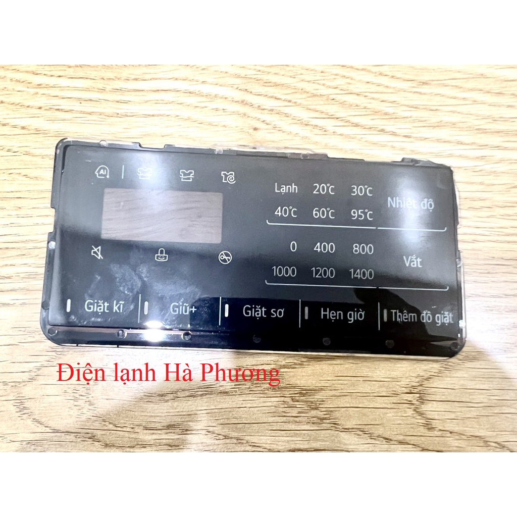 Mặt kính hiển thị máy giặt LG - Mặt (Mica) cảm ứng máy giặt LG - Mới hãng - F85