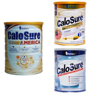 Sữa bột CaloSure xanh/gold ít đường 900g - CaloSure America 800g