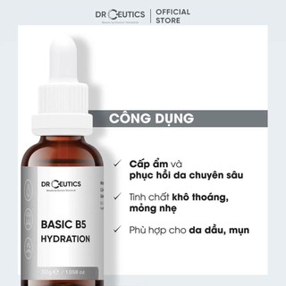 Serum Dr.Ceutics B5 Basic Hydration 30g/100g dành cho da dầu mụn