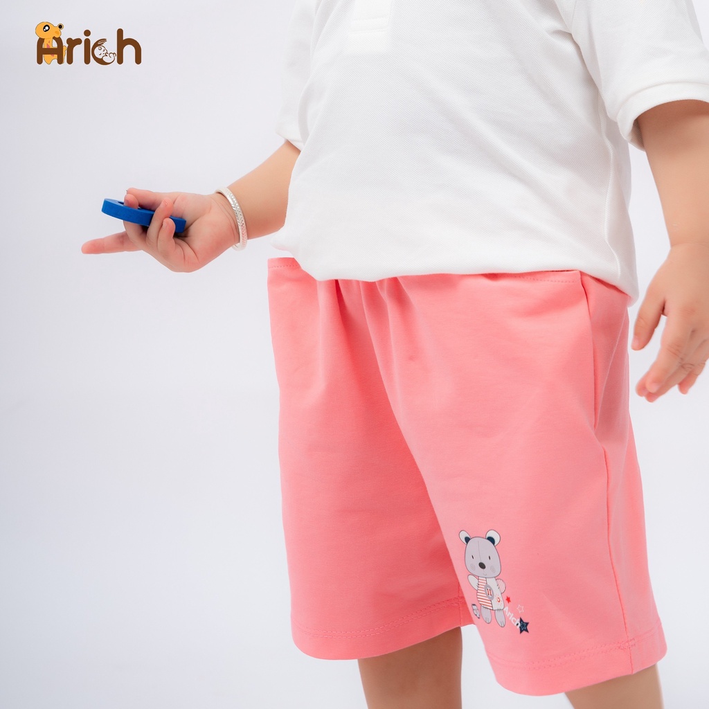 Quần Short Cotton Họa Tiết size 18m đến 11 tuổi,Đáng Yêu Cho Bé Co Giãn Thoáng Khí