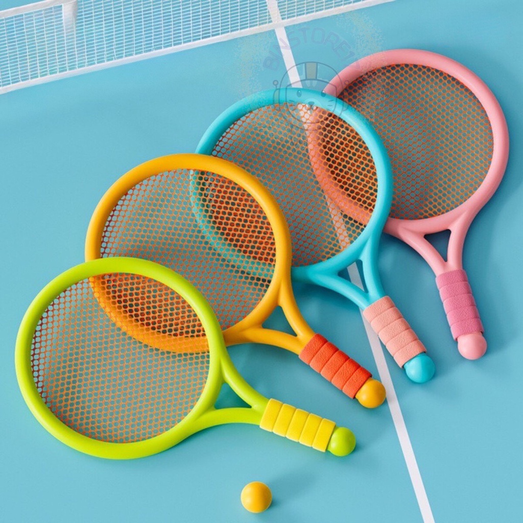 Bộ Vợt Đánh Cầu Lông Tennis Cho Trẻ Em Nhiều Màu Sắc