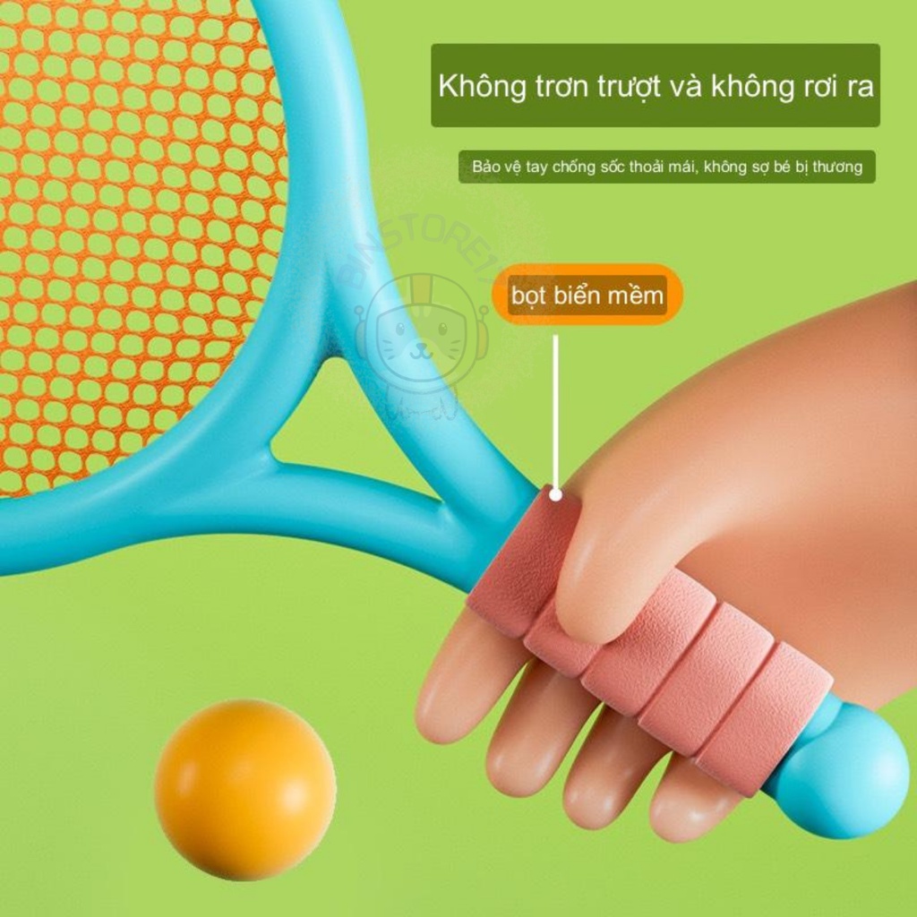 Bộ Vợt Đánh Cầu Lông Tennis Cho Trẻ Em Nhiều Màu Sắc
