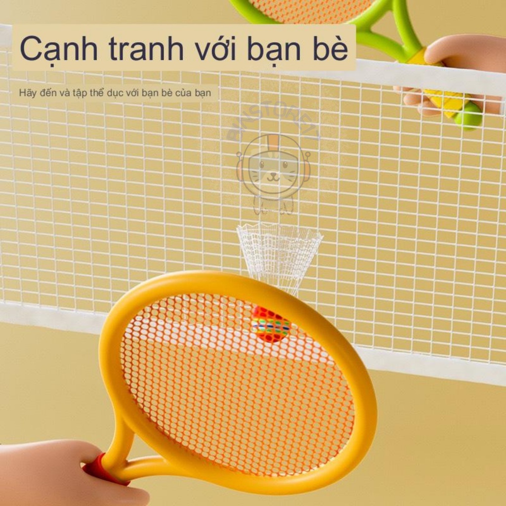 Bộ Vợt Đánh Cầu Lông Tennis Cho Trẻ Em Nhiều Màu Sắc