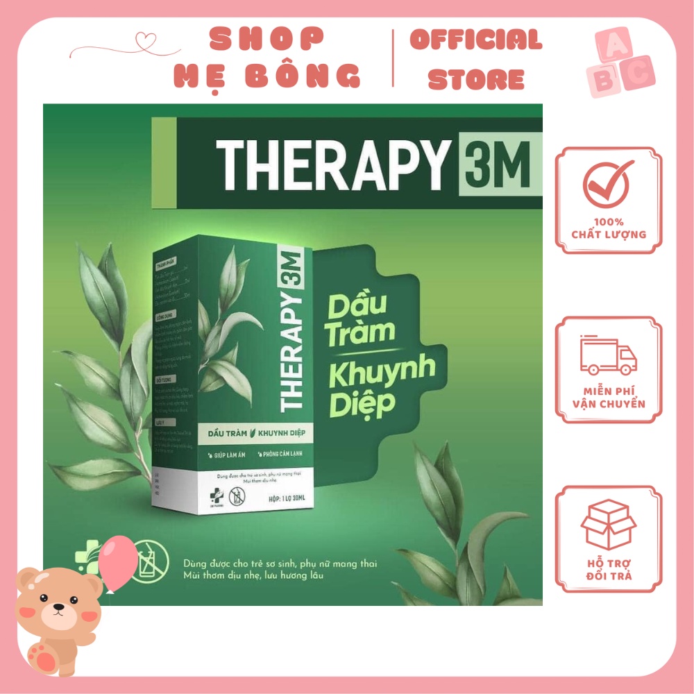 Tinh dầu tràm- khuynh diệp Therapy 3M dung tích 30ml