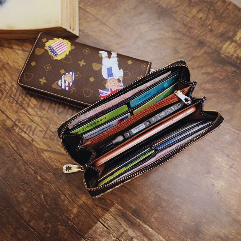 Ví Dài Nữ Cao Cấp Hình Gấu – Hàng chính hãng