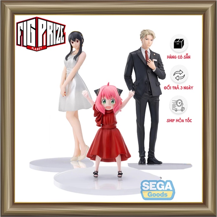 Mô hình Loid Yor Anya Forger Party Version Spy x Family - SEGA