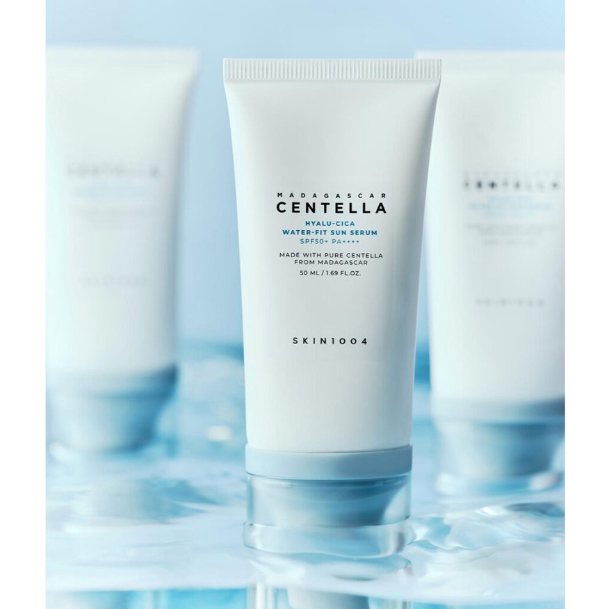 Các dòng kem chống nắng rau má Skin 1004