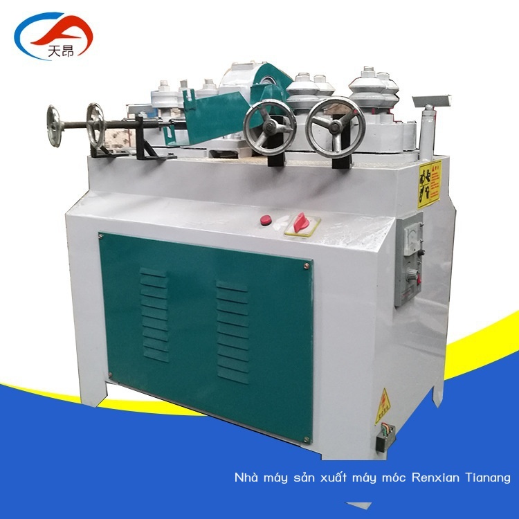 Tay cầm xẻng máy thanh tròn hiệu quả cao máy thanh tròn gỗ sồi tự động máy tiện gỗ nhỏ nhà máy bán hàng trực tiếp đảm bả
