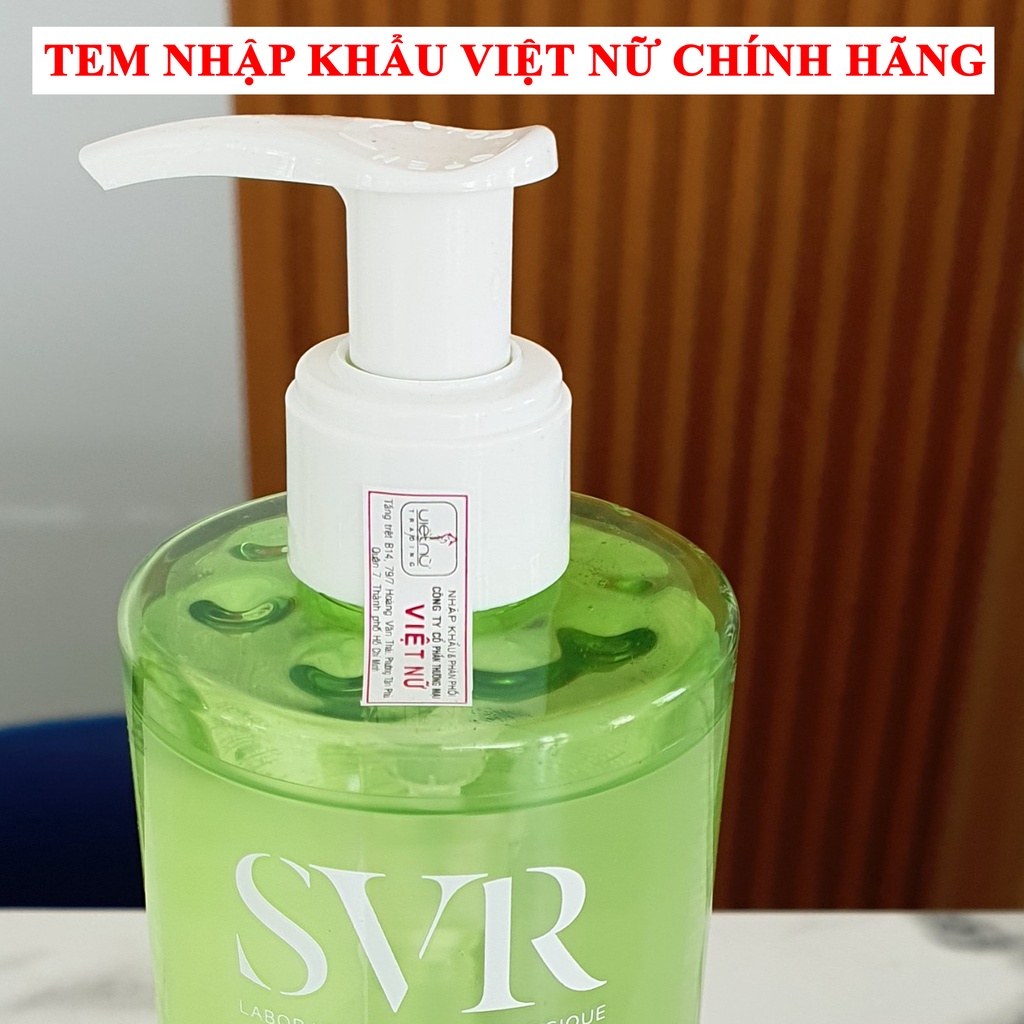 Sữa Rửa Mặt SVR Cho Da Dầu Mụn, Nhạy Cảm - SVR Sebiaclear Gel Moussant 200ml & 400ml