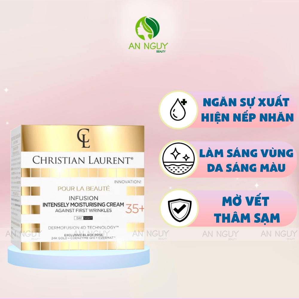 Kem Dưỡng Ẩm Chống Lão Hoá Christian Laurent Moisturizing Cream 35+ 50 Ml