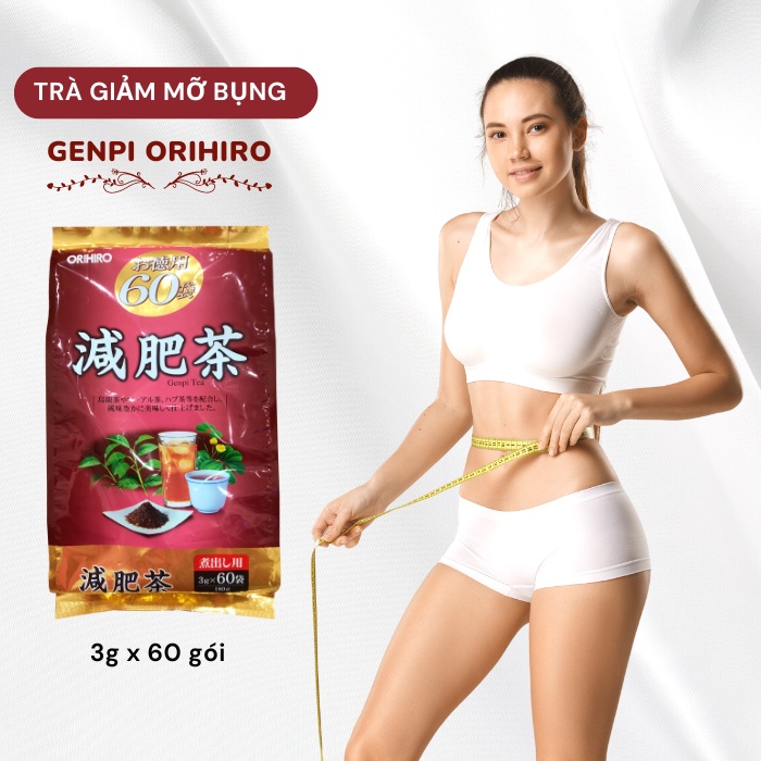 Trà Orihiro Genpi Tea Hỗ Trợ  3g x 60 gói