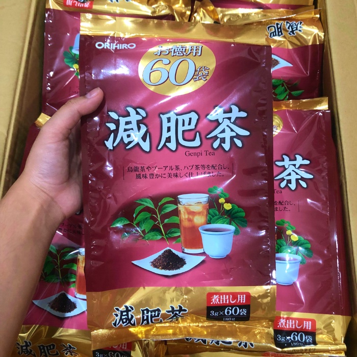 Trà Orihiro Genpi Tea Hỗ Trợ  3g x 60 gói