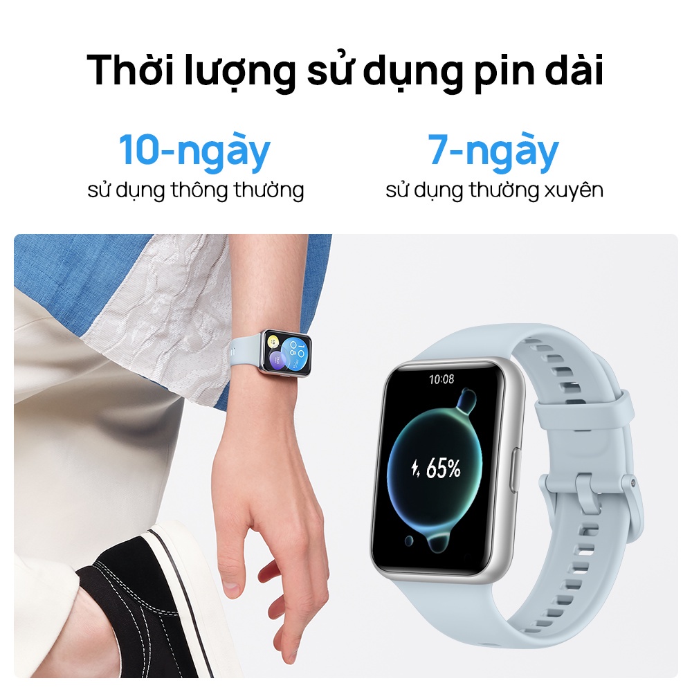 Đồng Hồ Thông Minh HUAWEI WATCH FIT 2 | Màn hình FullView 1.74” | Gọi thoại Bluetooth - Hàng Chính Hãng