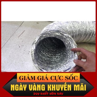 Phi 200mm - Ống bạc thông gió máy hút mùi