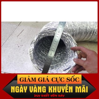 Phi 200mm - Ống bạc thông gió máy hút mùi