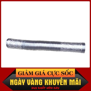 Phi 100mm (Lắp vừa ống 90)-Ống bạc thông gió, máy hút mùi dài 1m - 8m