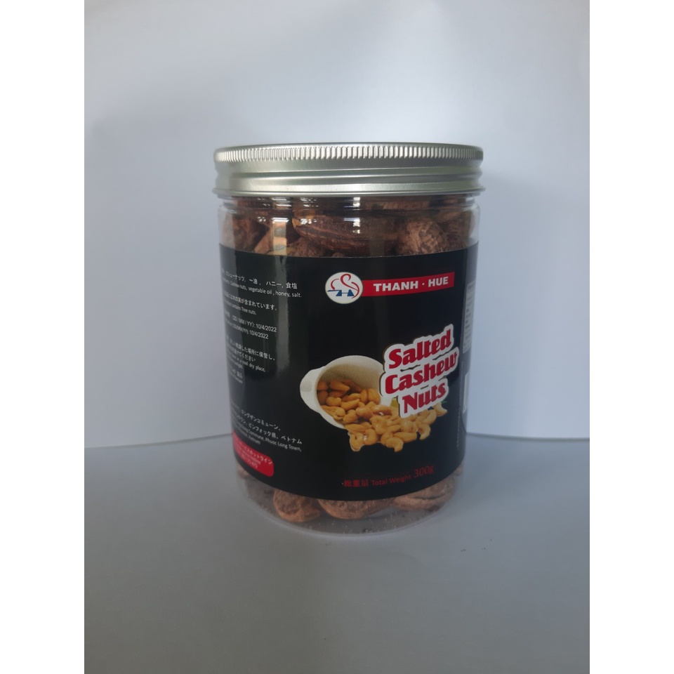 Hạt Điều Rang Muối Bình Phước Hũ 300gram