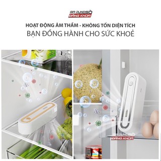 Thiết bị khử mùi tủ lạnh máy lọc không khí mini diệt khuẩn tủ lạnh, ô tô, tủ quần áo cao cấp