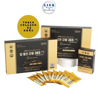 Thạch Nghệ Collagen Nano Curcumin Jelly 365 Vị Xoài Hàn Quốc.