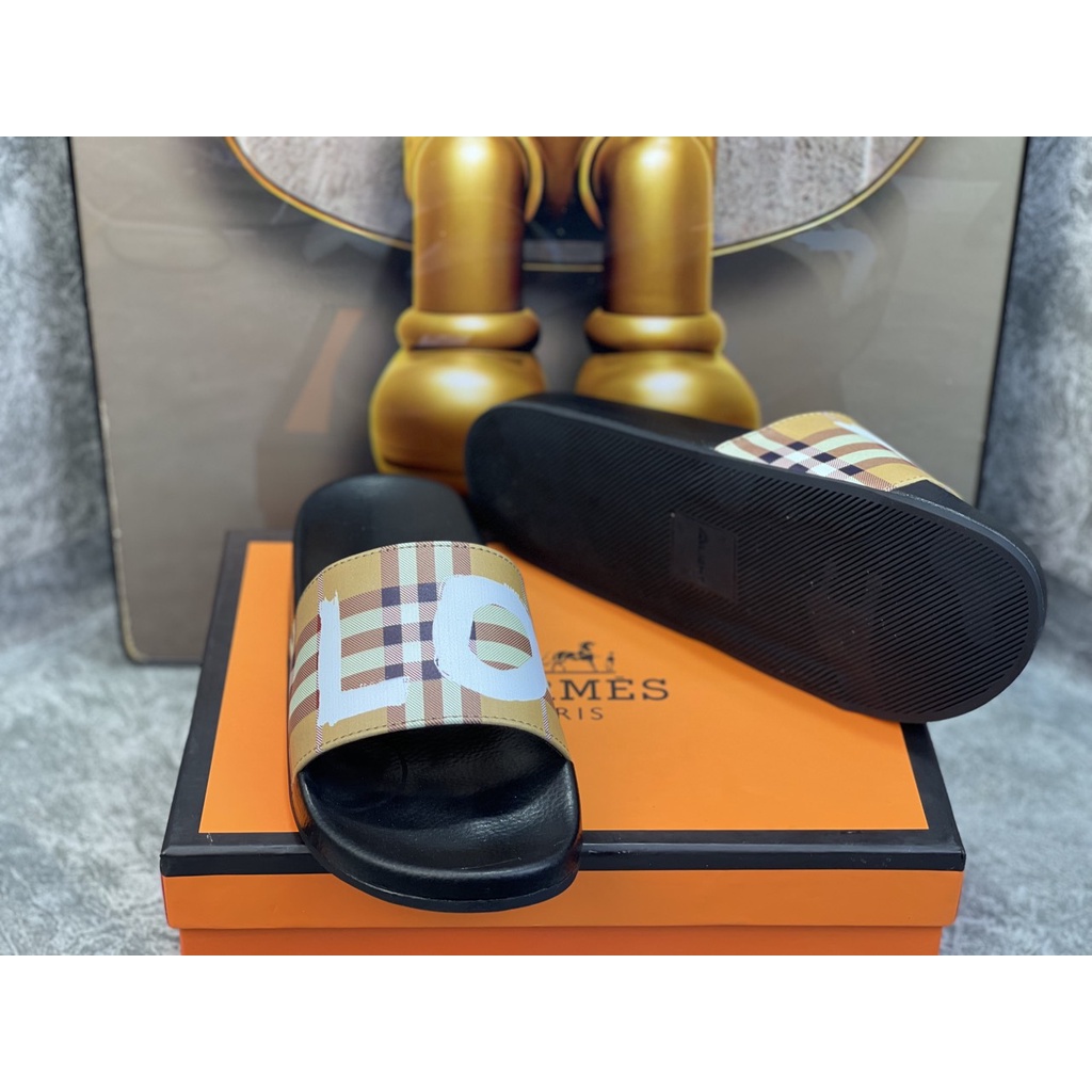 Dép Nam Nữ BBR Love , đế cao su đúc bền đẹp đi êm chân thời trang cao cấp trẻ hot trend 2023