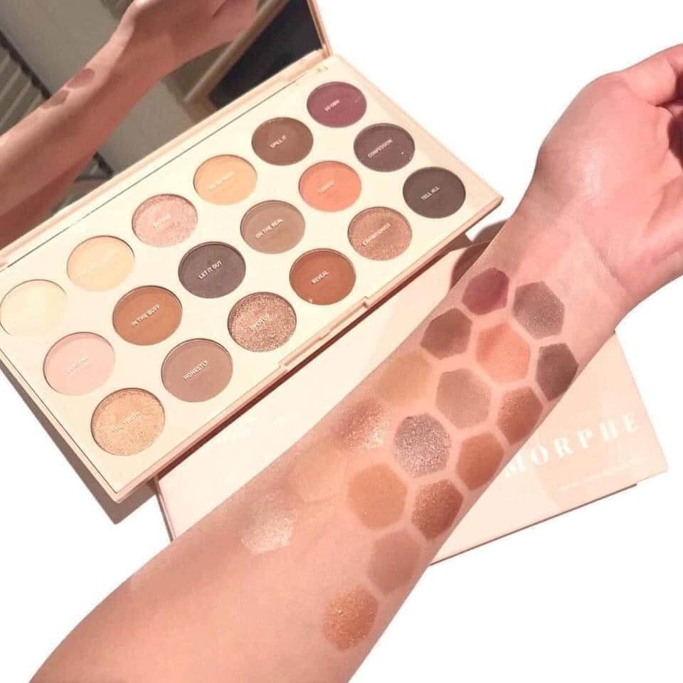 BẢNG MÀU MẮT MORPHE 18T TRUTH OR BARE PALETTE 18 ô