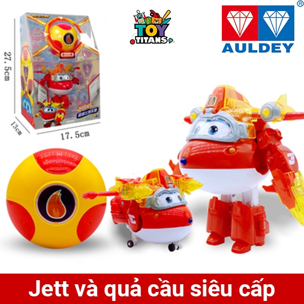 Đội bay siêu đẳng SUPERWINGS - Zett, Astra, Dizzy, Donnie, Paul và quả cầu siêu cấp - Cỡ Vừa