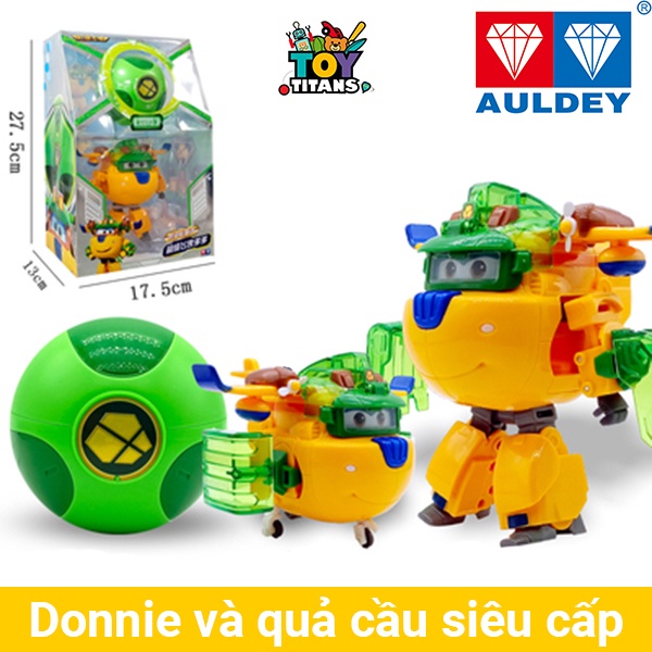 Đội bay siêu đẳng SUPERWINGS - Zett, Astra, Dizzy, Donnie, Paul và quả cầu siêu cấp - Cỡ Vừa