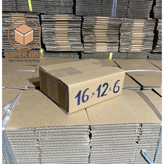 16x12x6(cm) 1 Hộp Carton Shipcod  gói hàng.