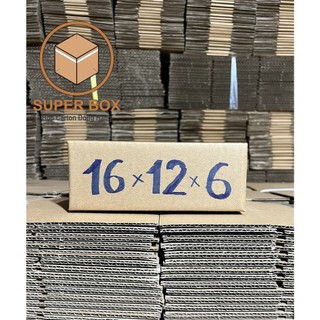 16x12x6(cm) 1 Hộp Carton Shipcod  gói hàng.