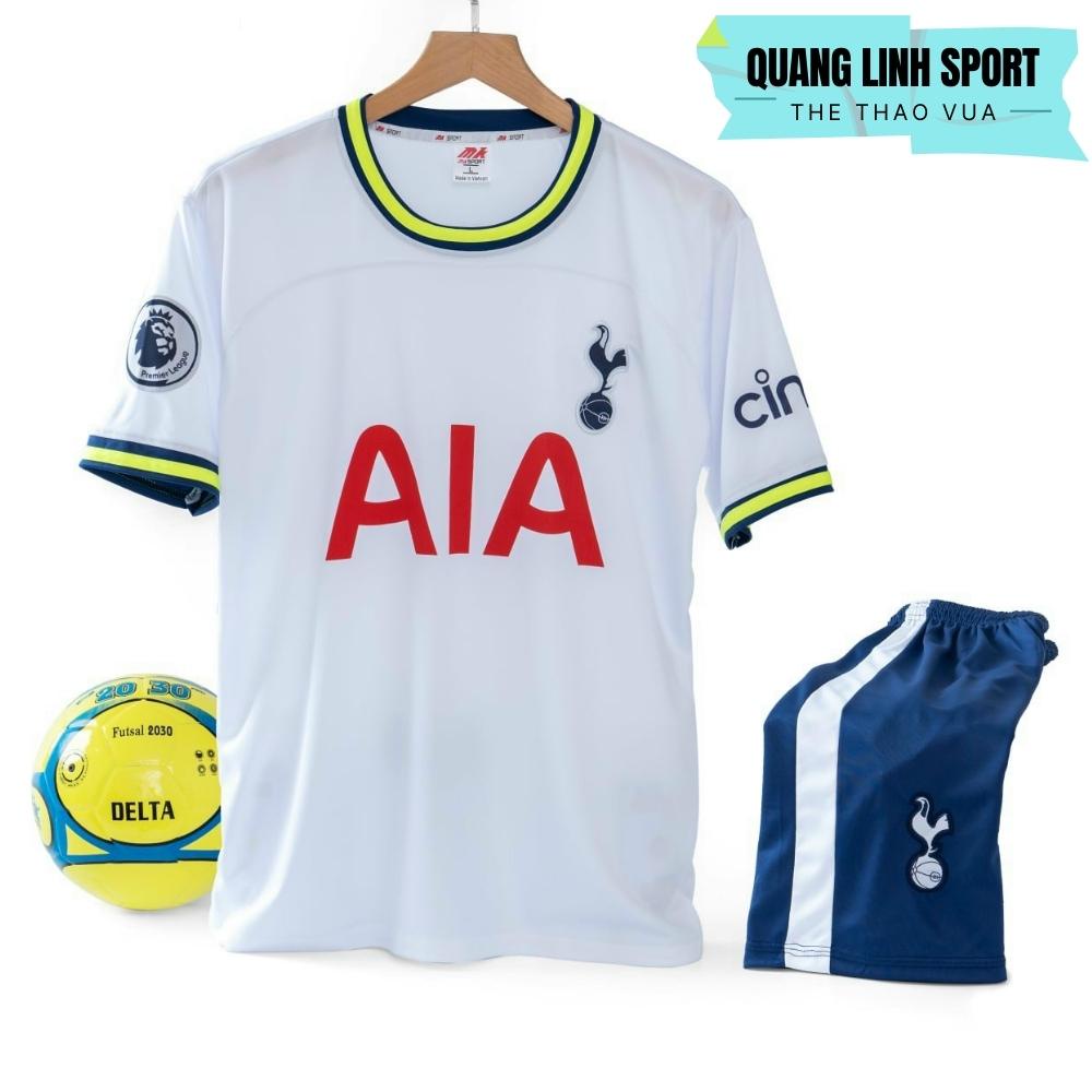 Quần Áo Bóng Đá, Đồ Đá Banh TOTTENHAM 2022 2023 Thun Lạnh Cao Cấp, Không Nhăn Không Xù Lông, Logo Thêu