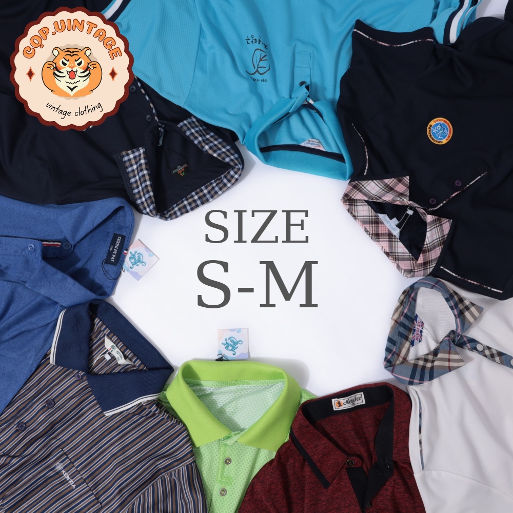 Polo thể thao hiệu- secondhand (2hand) - [𝐅𝐑𝐄𝐄 𝐒𝐇𝐈𝐏] - casual, vintage, công sở-CỌP.vinatge