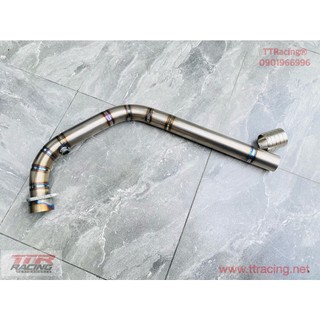 Cổ pô titan cho các dòng xe Raider Fi Sonic Winner Ex150