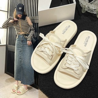 Dép cột dây chất da mềm em chân