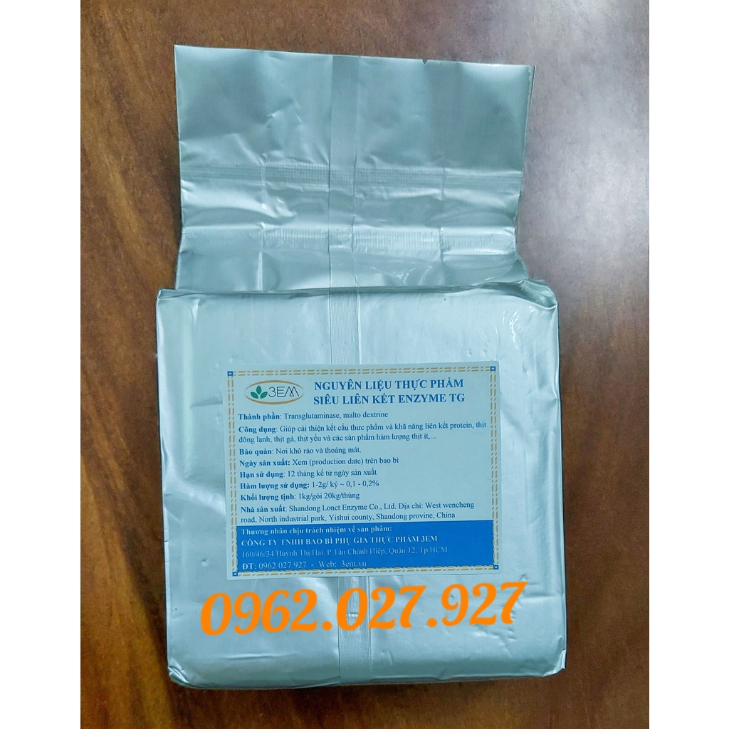 SIÊU LIÊN KẾT ENZYME TG/ TẠO GIÒN DAI CAO CẤP CHO CHẢ LỤA, XÚC XÍCH, JAMBON